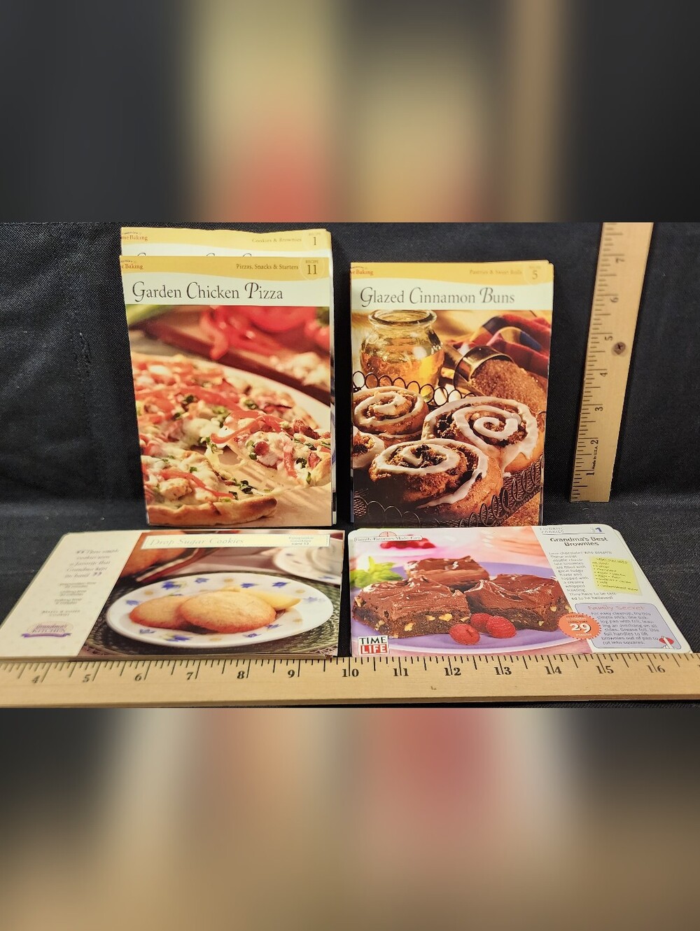 Vintage Grandma's Kitchen Time Life Recipe Cards Mixed Lot 50+ Used Great Shape